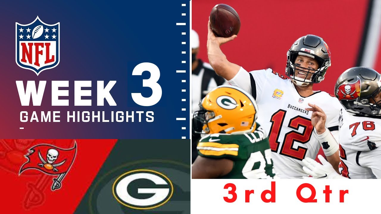 Green Bay Packers vs. Tampa Bay Buccaneers Full Game Highlights 3rd Qtr | NFL Week 3, 2022