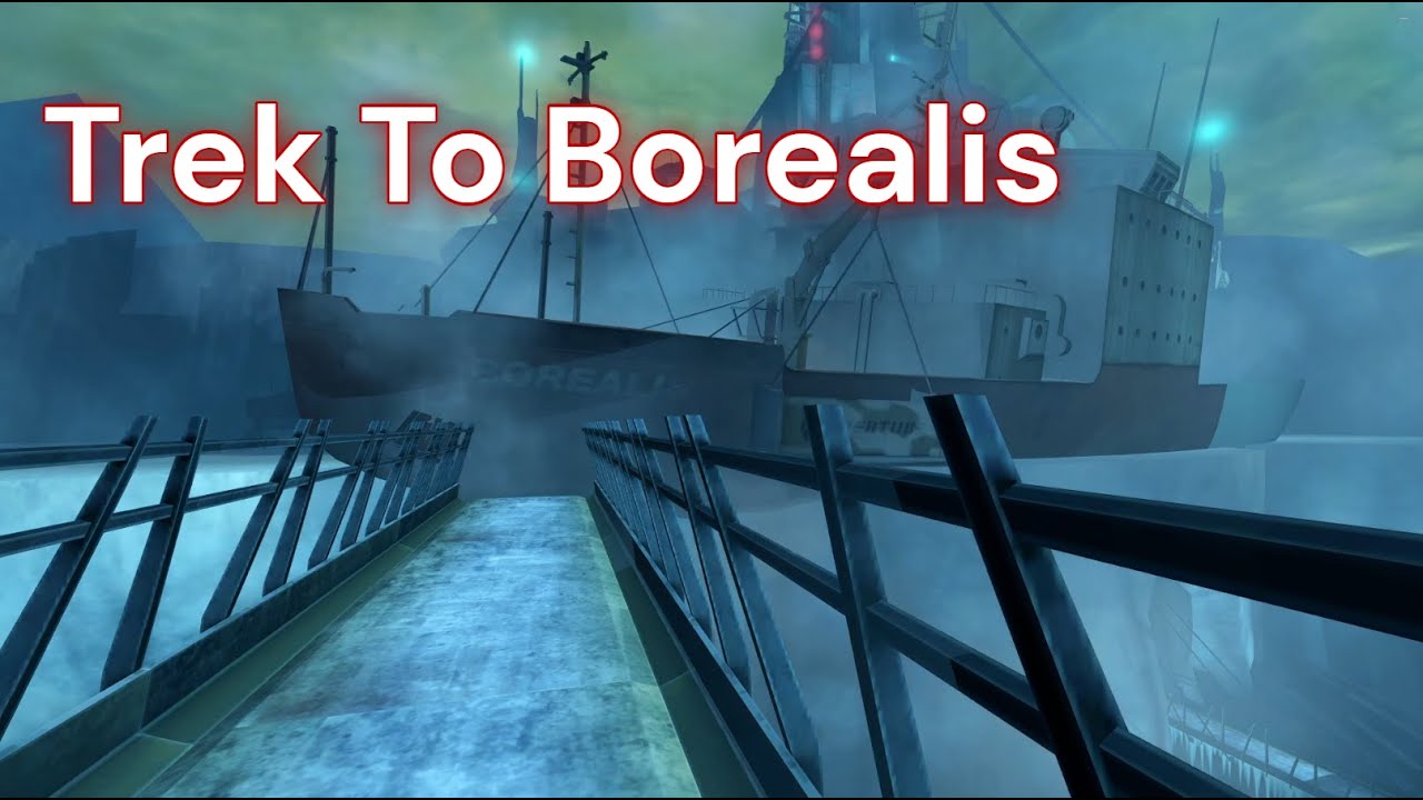 Trek To Borealis, A Half Life 2 Custom Map.