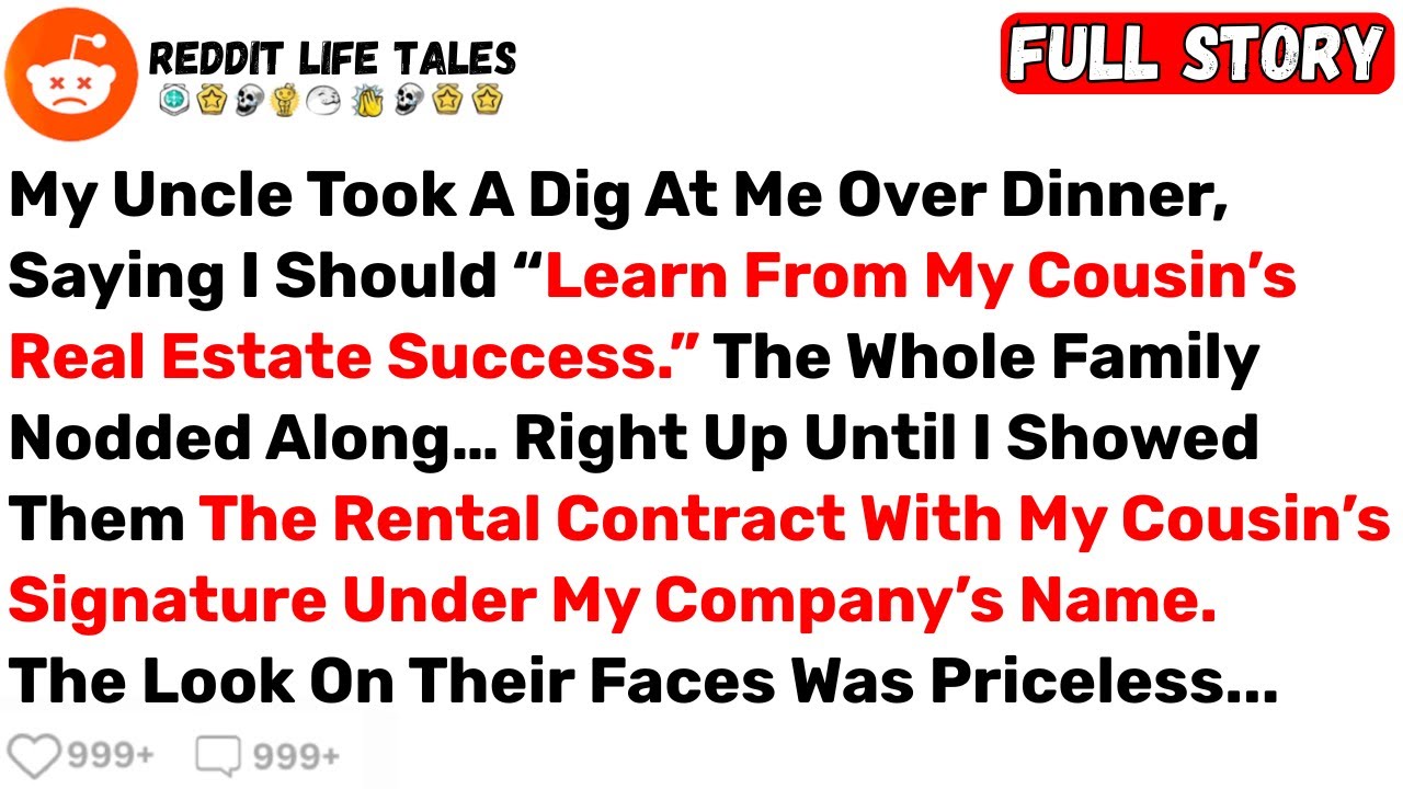 My Uncle Took A Dig At Me Over Dinner, Saying I Should &ldquo;Learn From My... - Best Reddit Stories