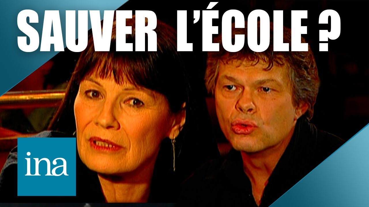 Peut-on encore sauver l’école ?  Le débat en 2005 | INA Café Picouly @inacafepicouly ​