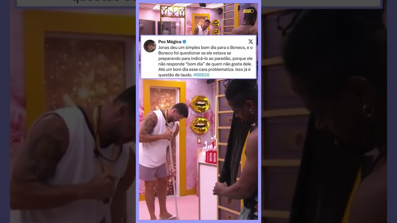 NOT&Iacute;CIAS DO BBB 26 #shorts #bbb26 #bbb