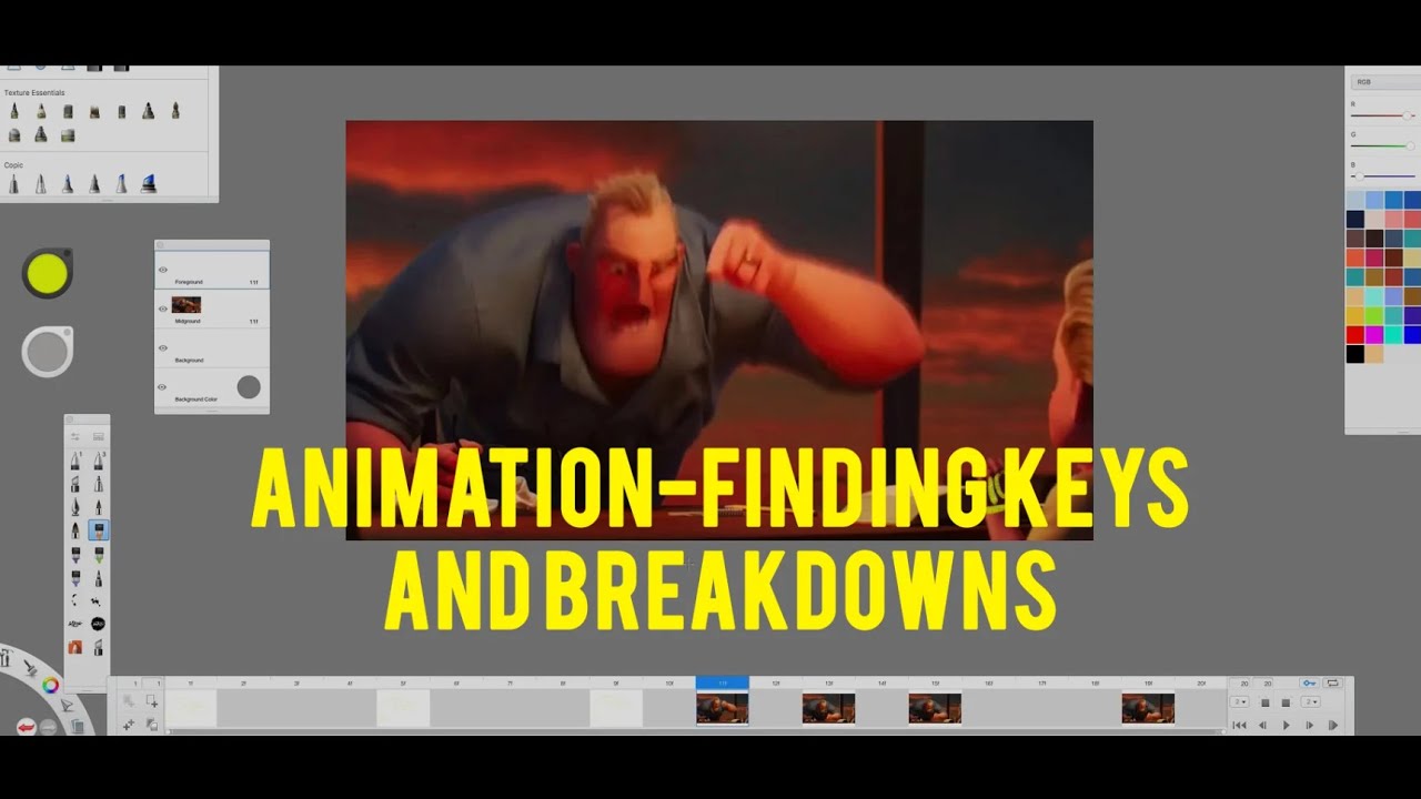 Video Reference Analysis Tutorial for Animation: Finding Keys and Breakdowns