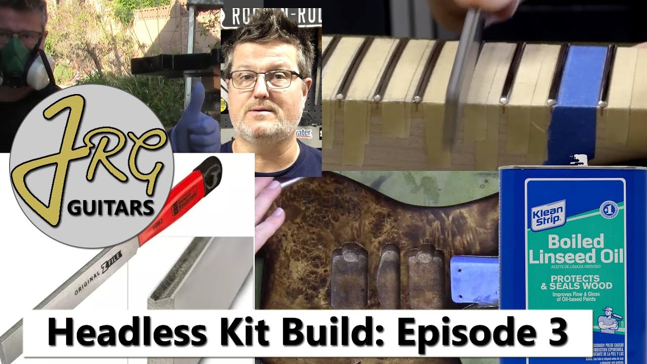 Headless Guitar Kit Build: Episode 3
