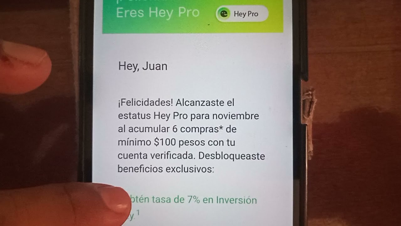c&oacute;mo conseguir la tasa de 7% para inversi&oacute;n Hey