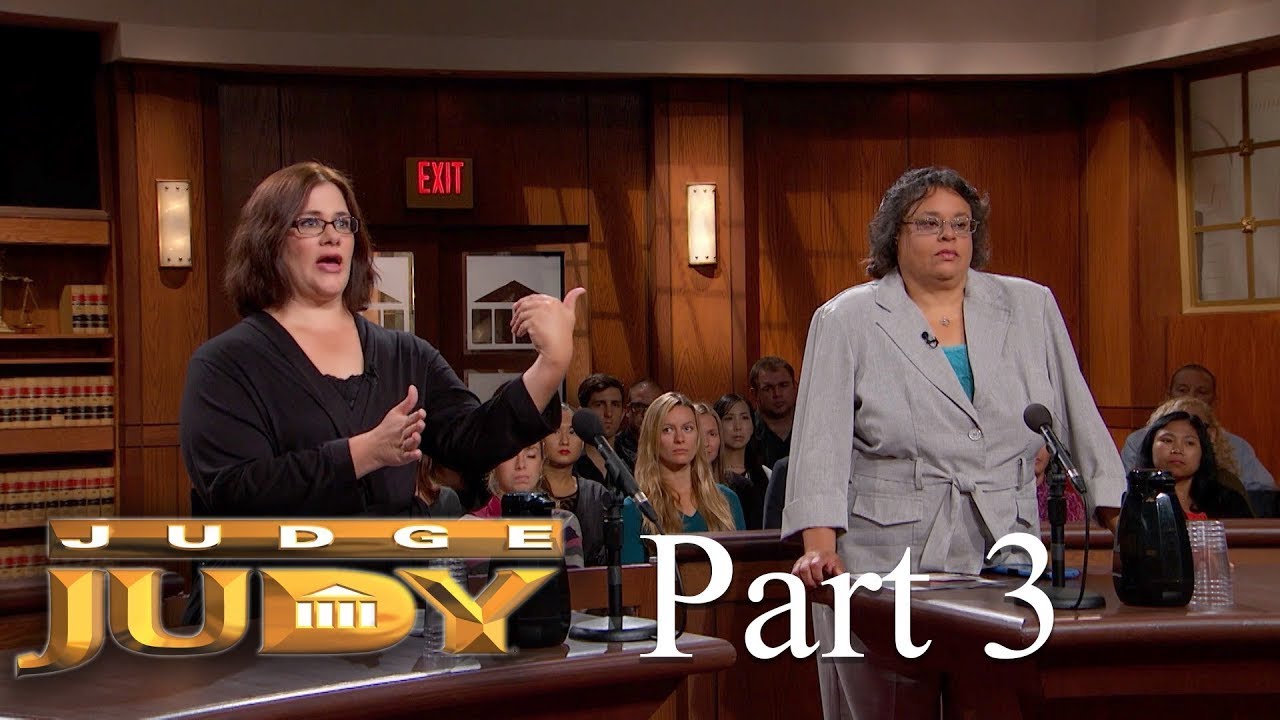 JUDGE JUDY | Woman Sues Ex-Boyfriend's Wife - Part 3 | Judge Judy Movie Analysis 2025