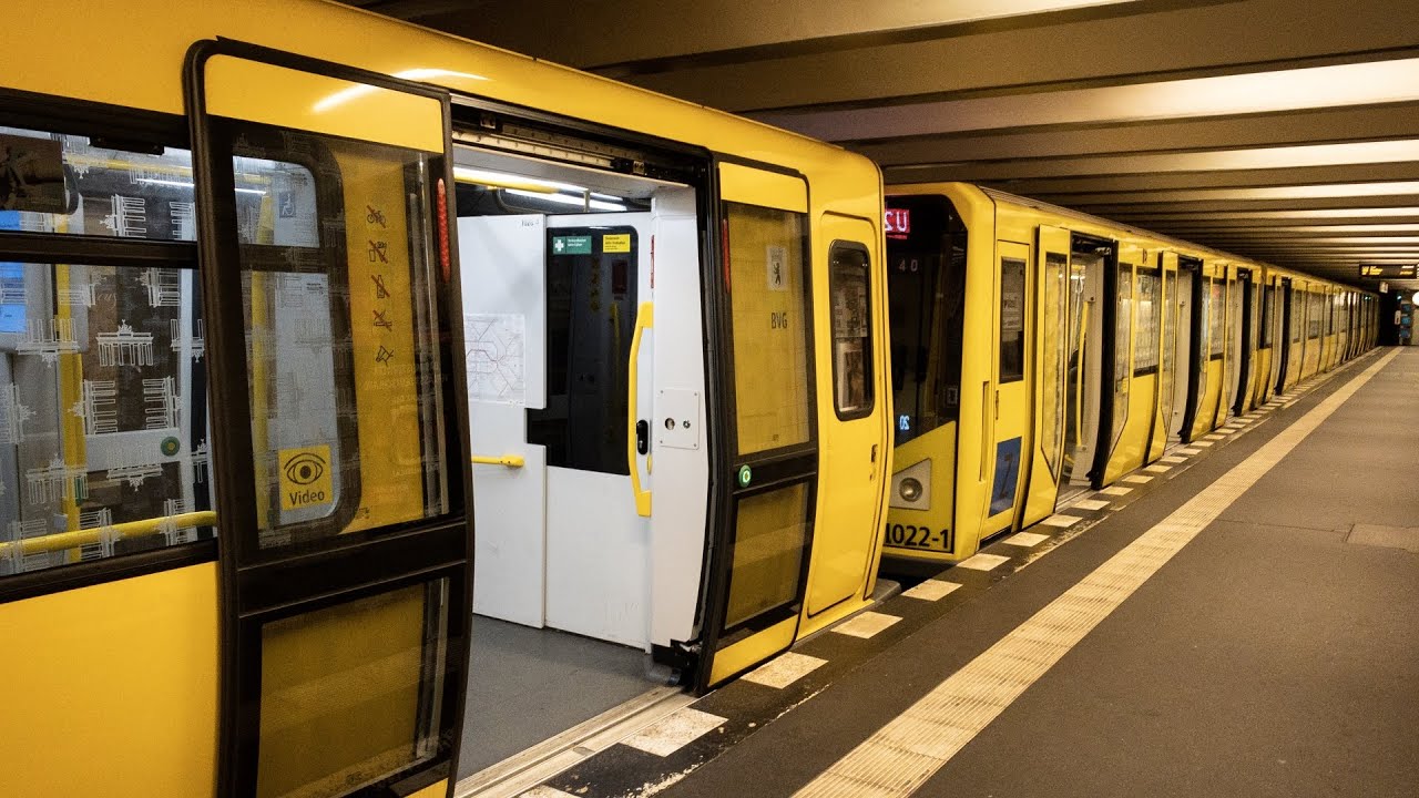 U-Bahn Berlin - HK+IK zusammengekuppelt (Dez. 2018)