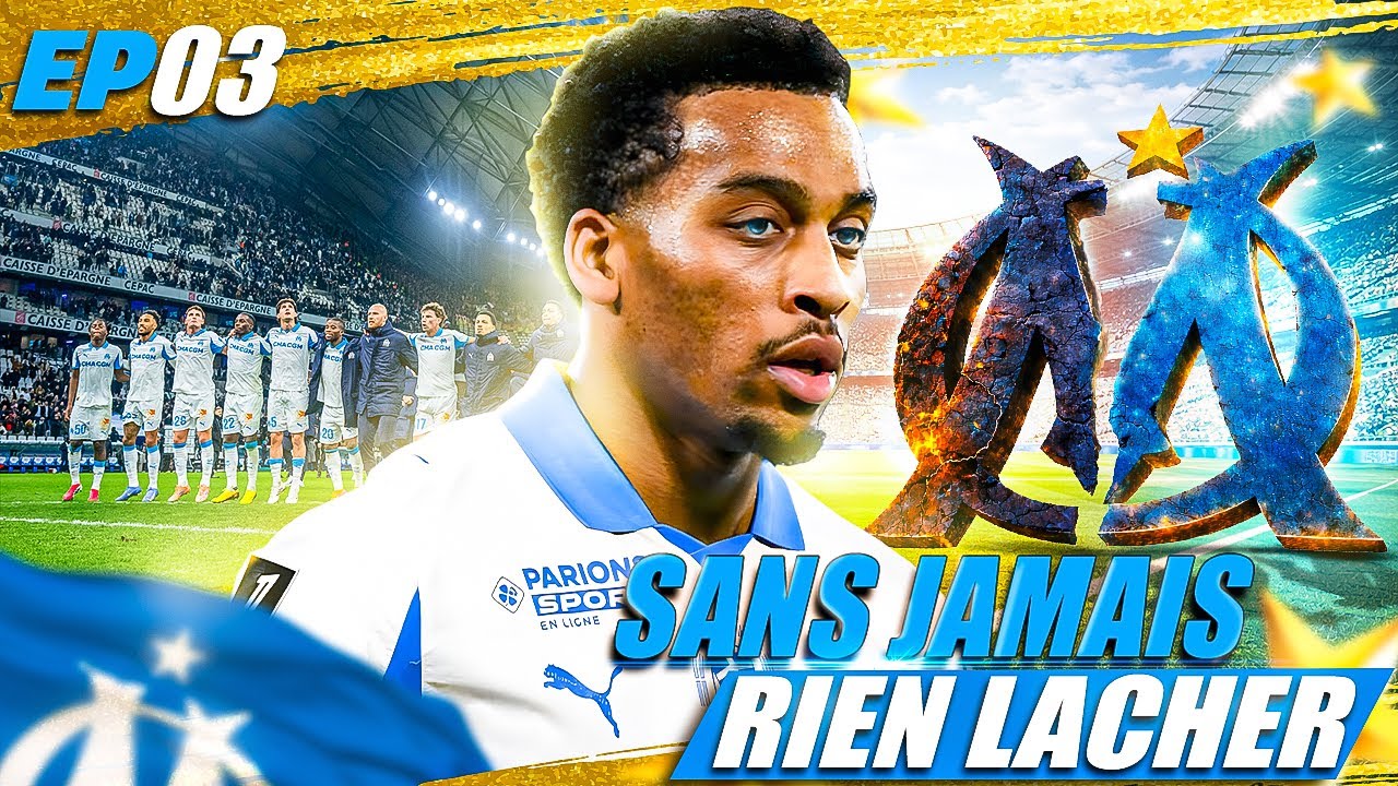 SANS JAMAIS RIEN LÂCHER ! EP03 | FC26 Carrière Manager OM 🔵⚪️