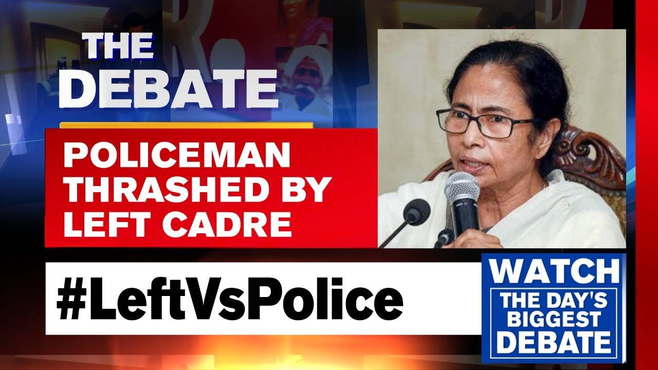 The Debate | Clash Between Left Cadre & Kolkata Police Puts Focus On Bengal's Law & Order Situation