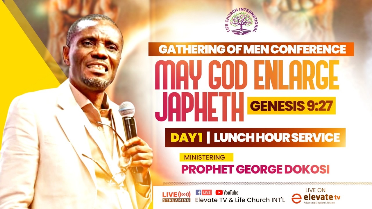 𝗠𝗔𝗬 𝗚𝗢𝗗 𝗘𝗡𝗟𝗔𝗥𝗚𝗘 𝗝𝗔𝗣𝗛𝗘𝗧𝗛 (𝗚𝗘𝗡𝗘𝗦𝗜𝗦 𝟵:𝟮𝟳) |𝗚𝗔𝗧𝗛𝗘𝗥𝗜𝗡𝗚 𝗢𝗙 𝗠𝗘𝗡 𝗖𝗢𝗡𝗙𝗘𝗥𝗘𝗡𝗖𝗘 𝟮𝟬𝟮𝟲 ДЕНЬ 1 | ЛЮНЧ ХОР СЕРВИЧЕ