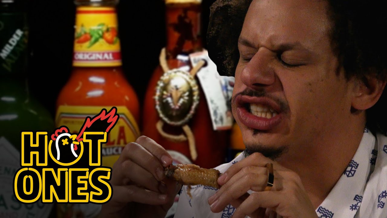 Eric Andre Turns Into Tay Zonday While Eating Spicy Wings | Hot Ones