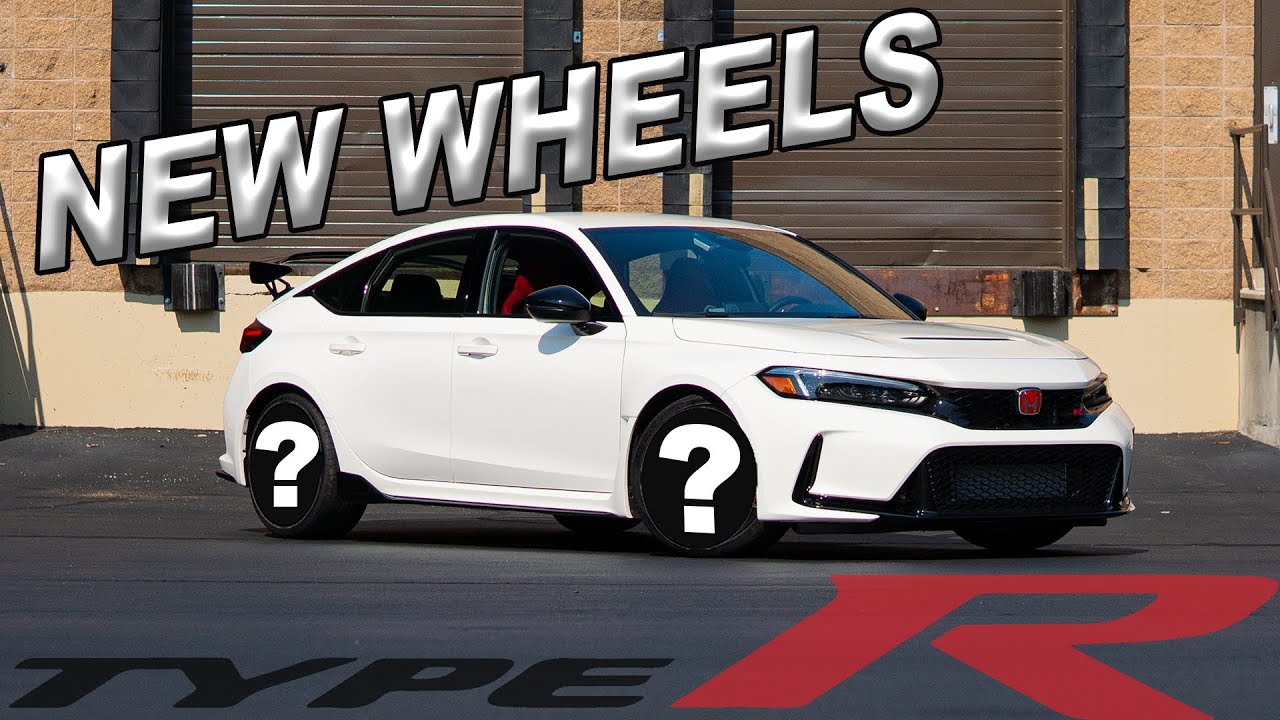 MY NEW WHEELS ARE FINALLY ON THE CAR | Honda Civic Type R FL5