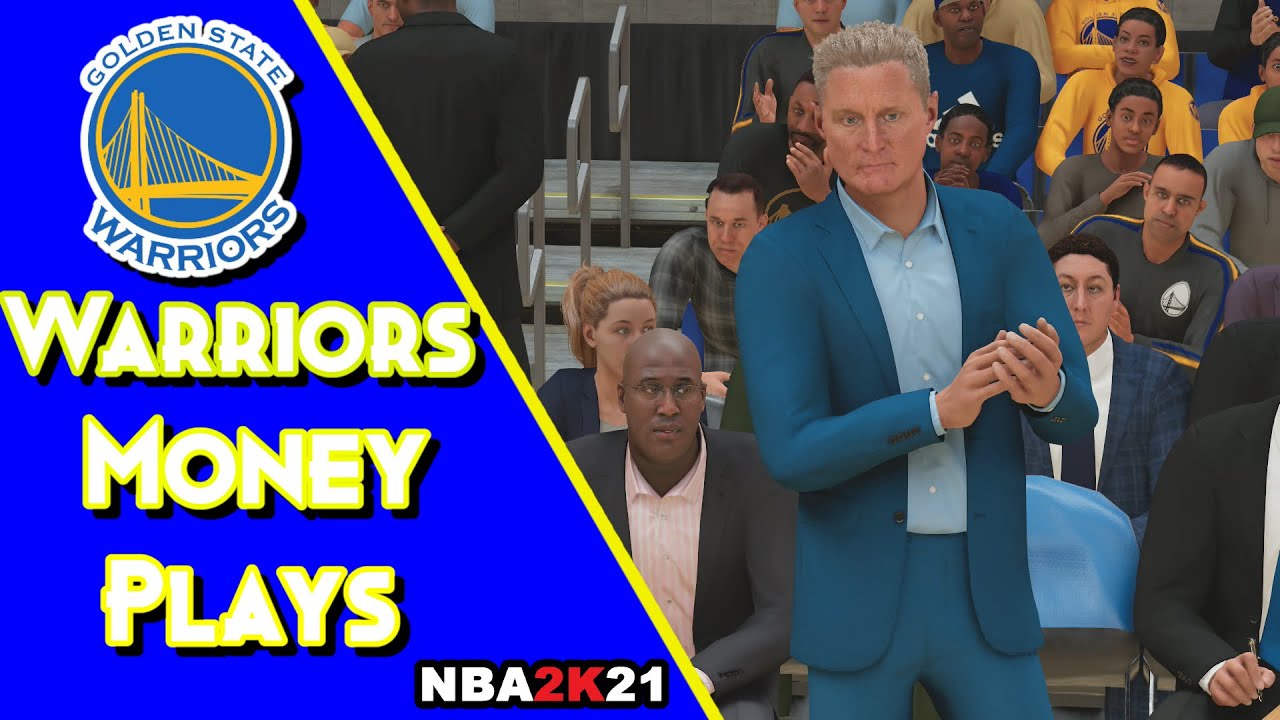 5 Warriors Money Plays In NBA 2K21 Next/Current Gen | Double Screens & Open 3's | Playbook Tutorial