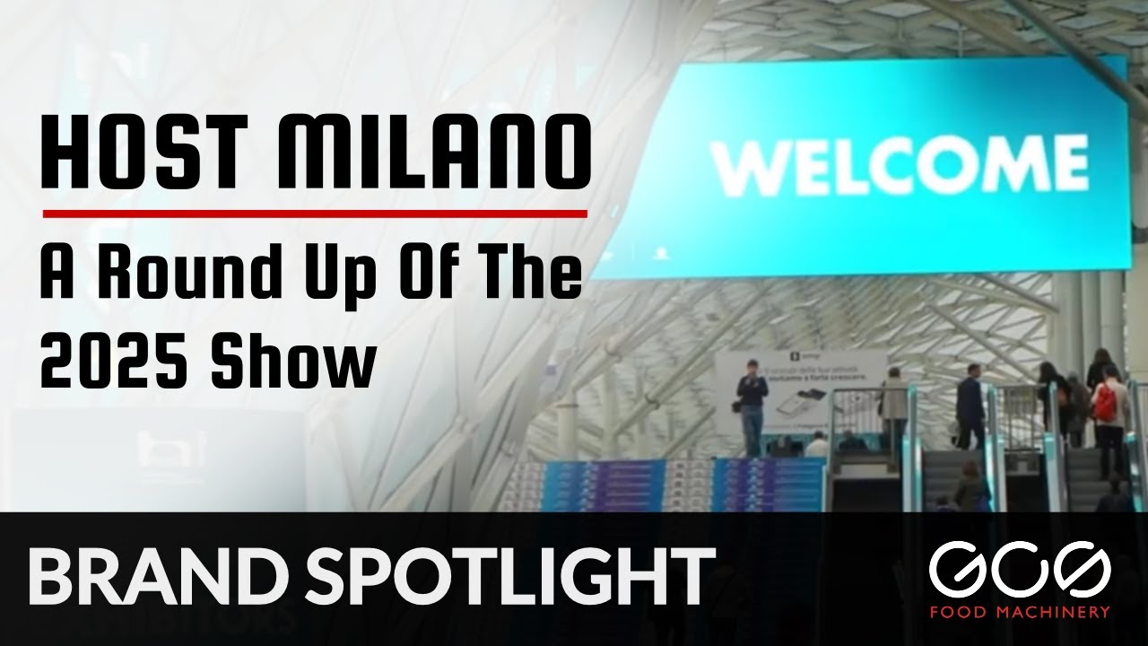 GCS Food Machinery at Host Milano 2025 | Partner Brand Highlights