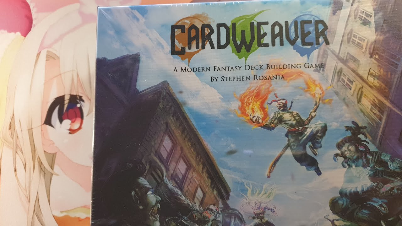Unboxing Brettspiel - Cardweaver Basis Spiel - DoffazukisDeckbauDungeon