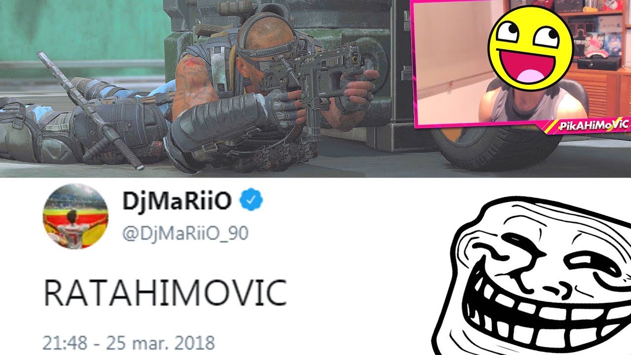 &iexcl;RATAHIMOVIC JUEGA BLACK OPS 4! MOMENTOS DIVERTIDOS, FUNNY MOMENTS, NINJAS, FAILS! PIKAHIMOVIC