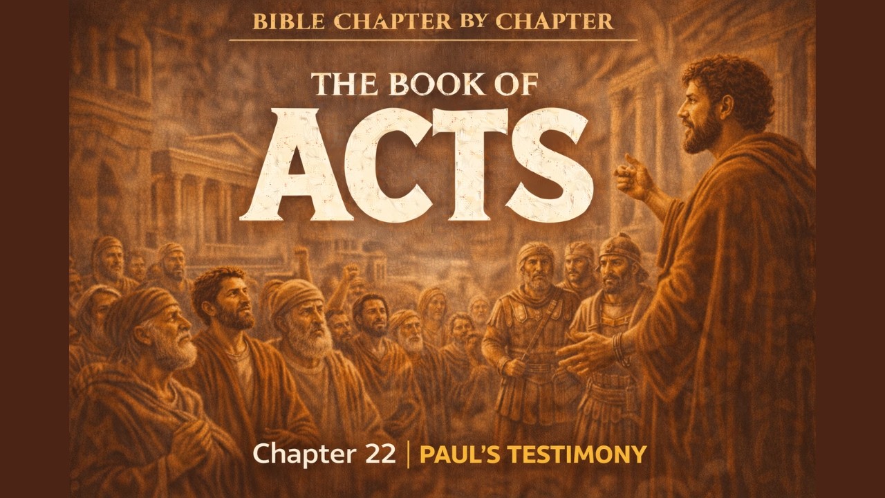The Moment the Crowd Turned Violent | Acts Chapter 22 From Persecutor to Preacher | Paul’s Defense