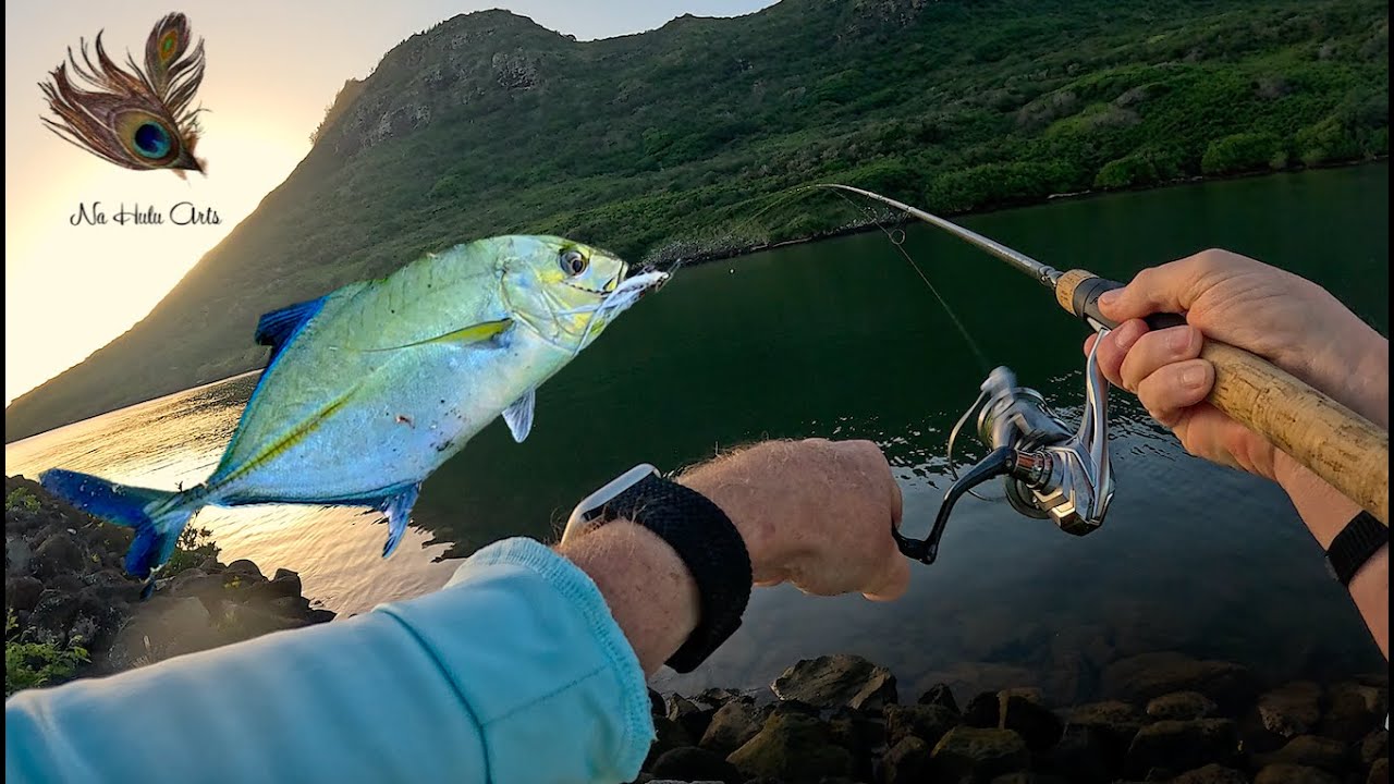 First Fish Of The New Year | Fishing Hawaii | Whipping With Flies on Kauai