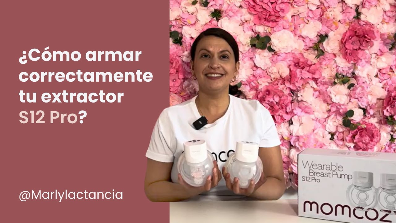¿Cómo armar tu extrator s12 PRO de Momcozy?
