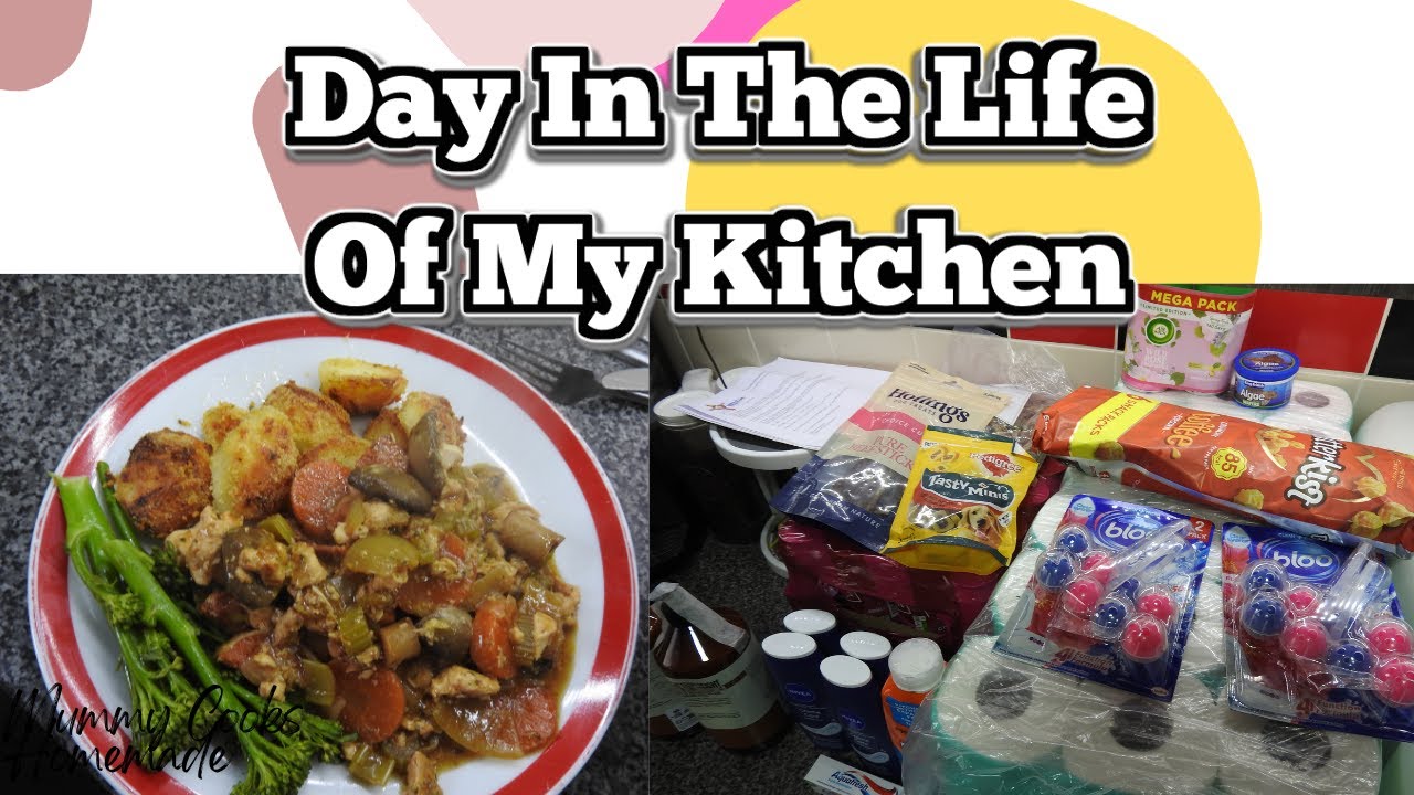Day In The Life Of My Kitchen | Amazon Sub N Save  | Chicken Casserole | Meal Prepping #22