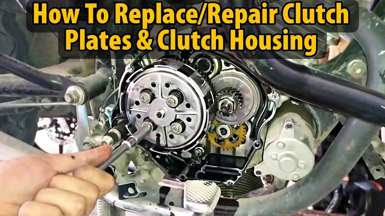 How To Replace Clutch Plates(Friction+Steel) & Clutch Housing(Clutch Hub) Of A Bike | YBR | KK ViDZ