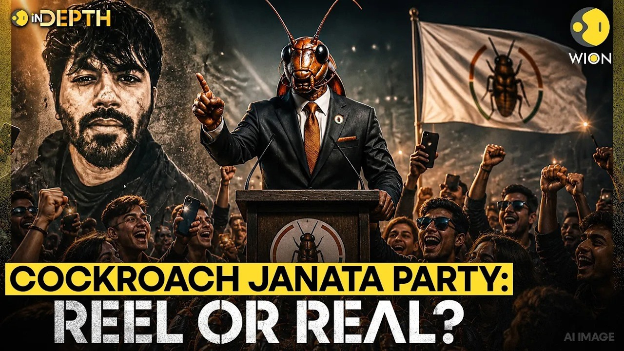 Cockroach Janata Party: Can A Meme Movement Solve India's 'Problems' & Fix Its Politics? | WION