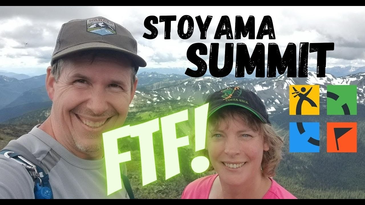 Mountain Top Geocache FTF - Extreme Geocaching Adventure on Stoyama Summit