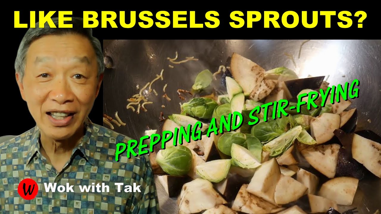 Guides for  PREPPING and STIR-FRYING BRUSSELS SPROUTS | Practical, Simple, Efficient, and Fast