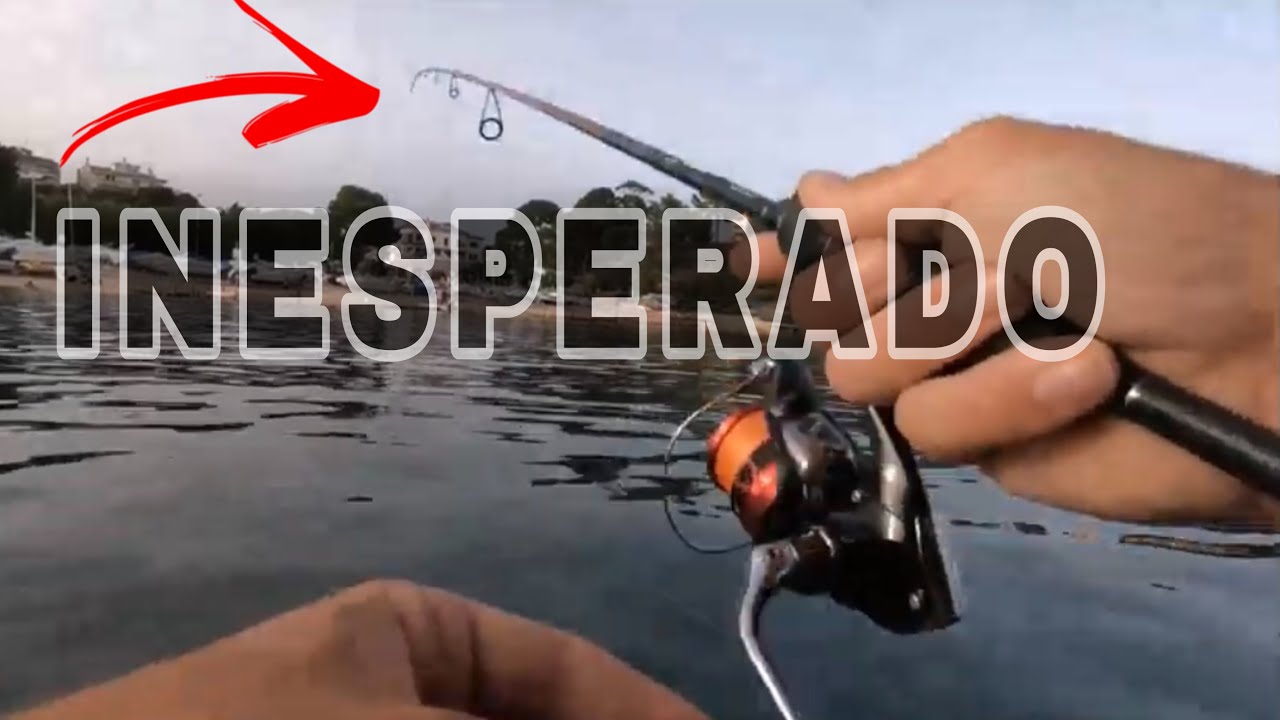 PESCANDO SEPIAS desde PATO sucede lo INESPERADO