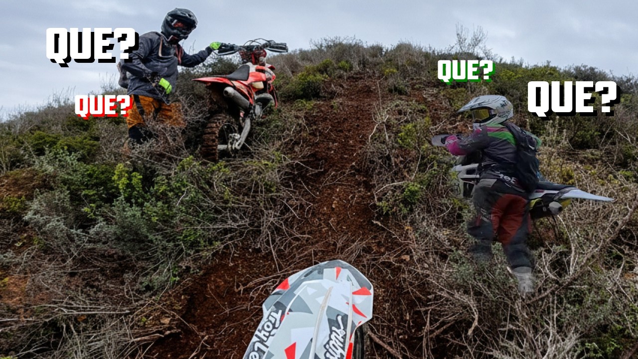 Going up and down Cyprus enduro trails