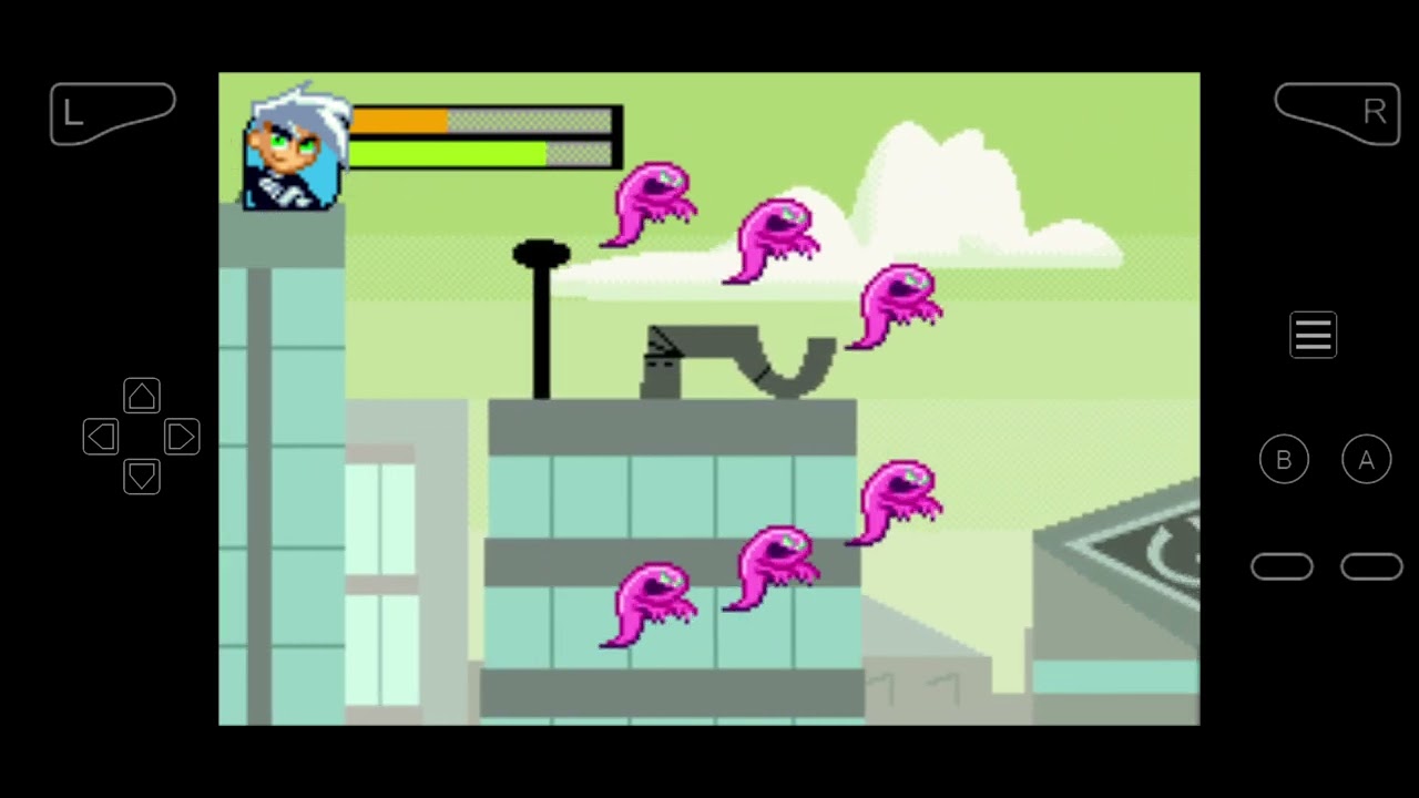 2.1 (octavo intento) Dani Phantom el enemigo final - Game Boy Advance