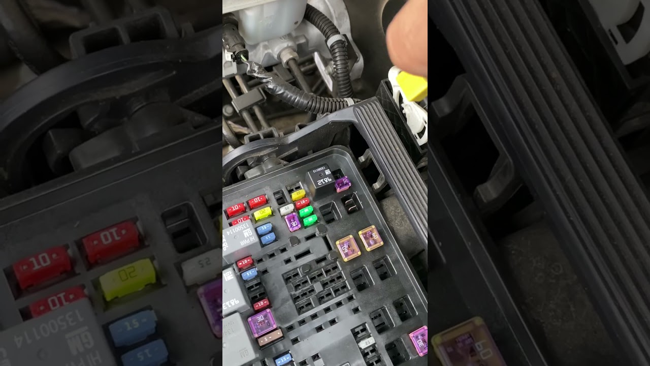 2016 Chevy Silverado abs stabilatrac traction control disable and fuse location