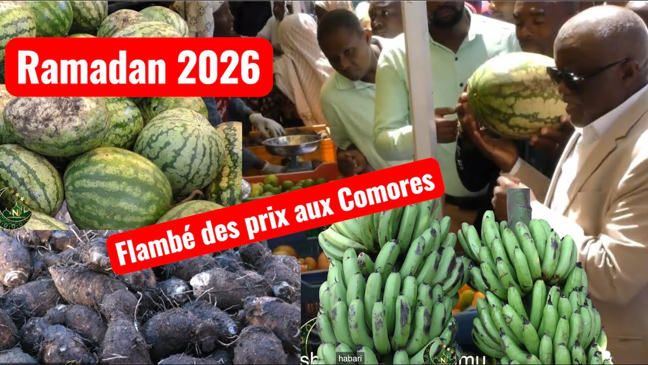 Économie : HAUSSE DES PRIX PENDANT LE MOIS DE RAMADAN aux Comores 