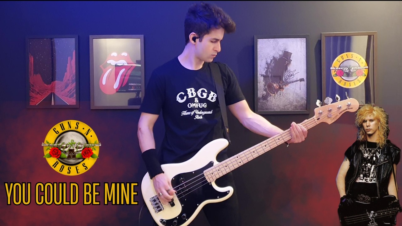 You Could Be Mine - Guns N' Roses | Bass Cover