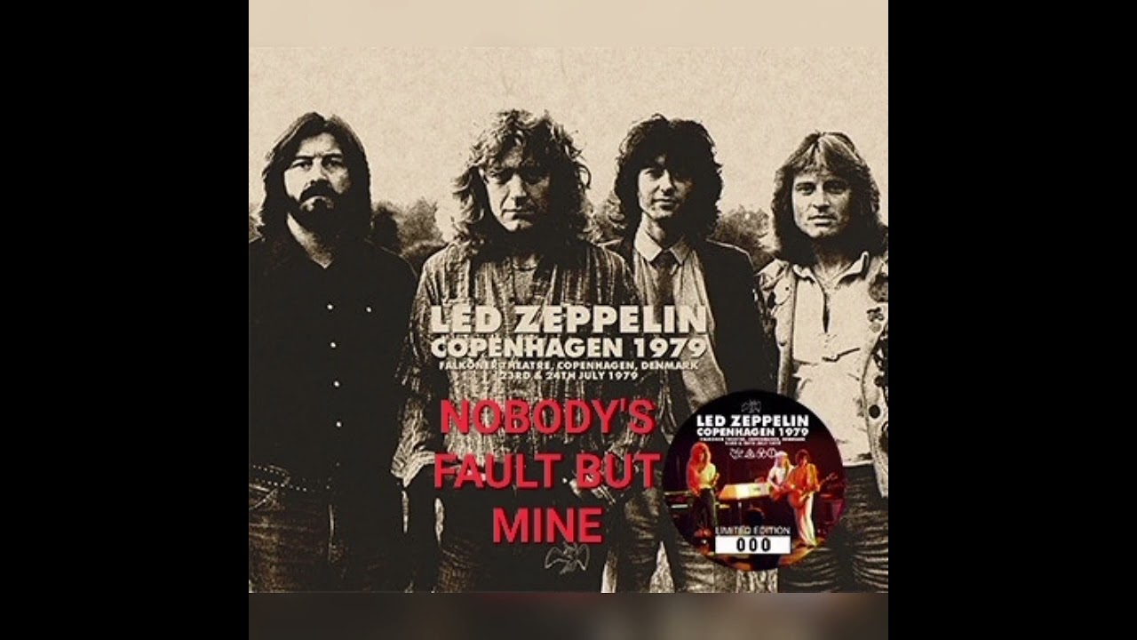 Led Zeppelin - Nobody's Fault But Mine, Live in Copenhagen 1979