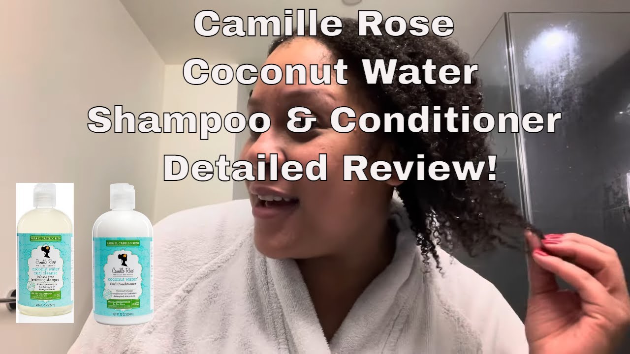 Natural Hair Wash Day ft. Camille Rose Coconut Water Collection I WaterBaby Kendra