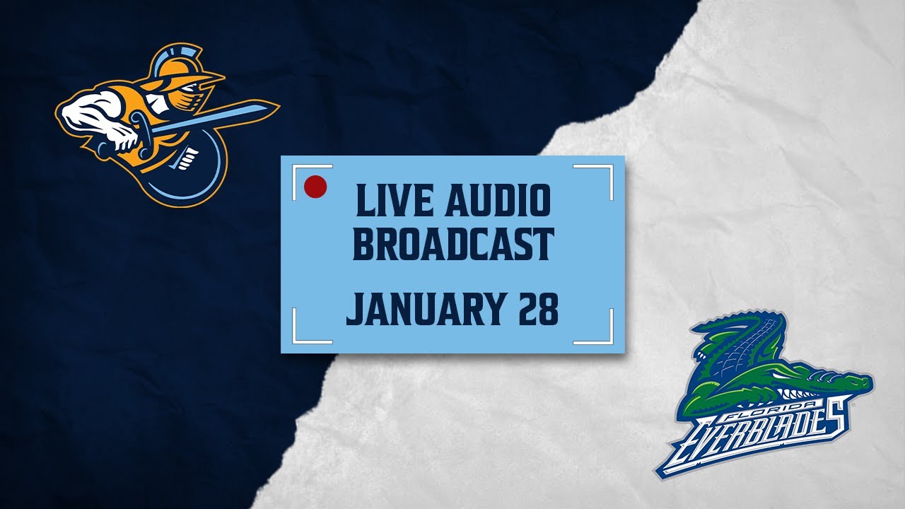 Atlanta Gladiators at Florida Everblades 1/28/26 | AUDIO BROADCAST