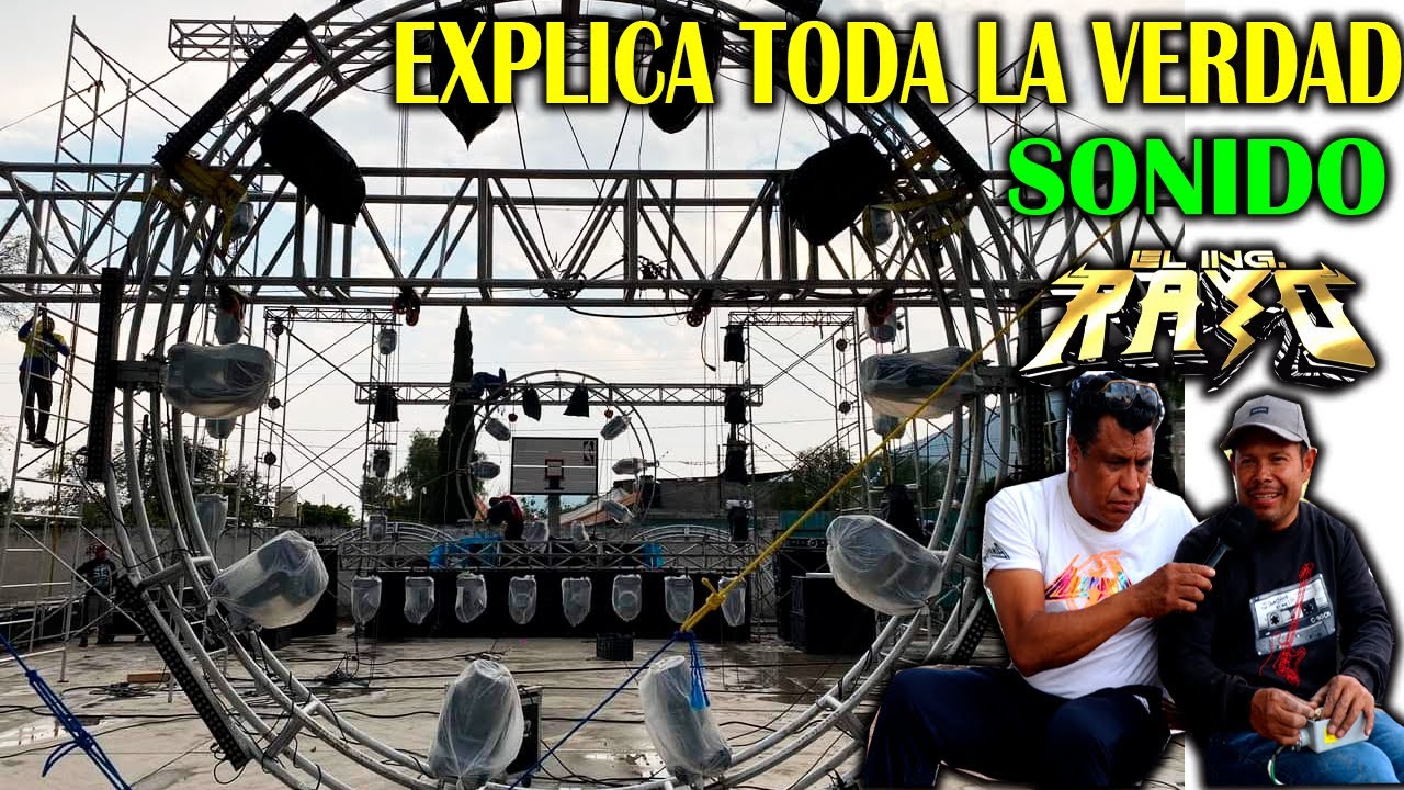 SONIDO RAYO NOS MUESTRA SU GRAN ESPECTÁCULO 2023 ¿EXPLICA PORQUE LE AVENTARON EL AUDIO?