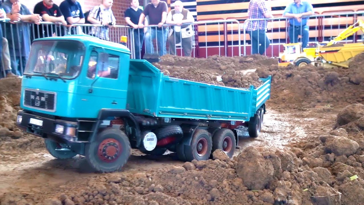 BIGGEST RC Construction-Site! MiniBaustelle-Alsfeld! Rc Truck Action! MAN! Scania!