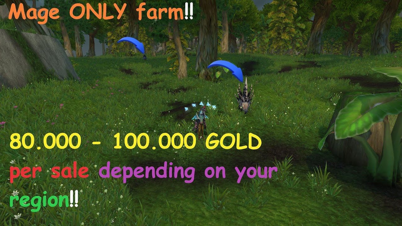 Mage ONLY farm HUGE RNG but HUGE payoff!
