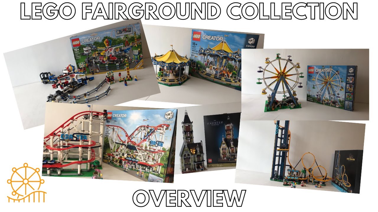 LEGO Fairground Collection Overview! All 6 Rides!