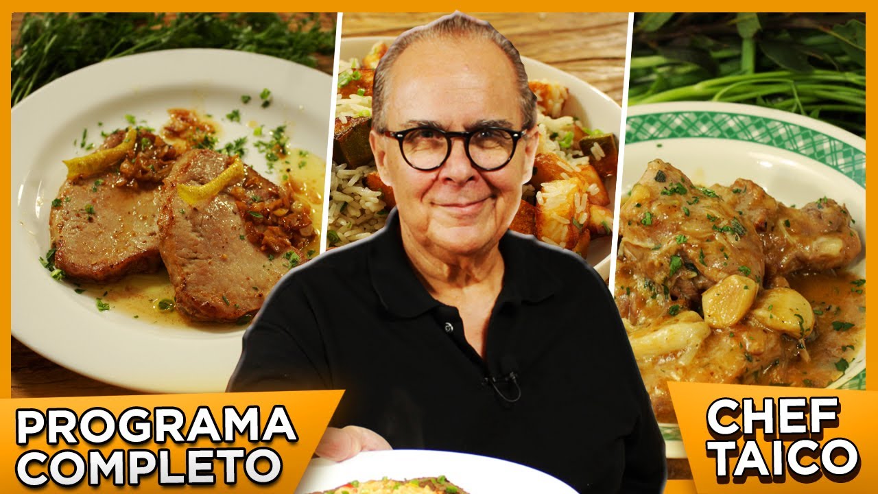 Lembranças com Água na Boca - Frango aos 40 alhos / Arroz do Sertão / Bife de Lombo de Porco e limão