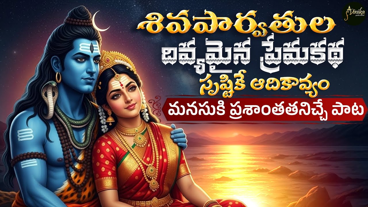 శివపార్వతుల ప్రేమకథ సృష్టికే ఆదికావ్యం Lord Shiva Parvathi Love Story Song | Shiva Shakti Devotional