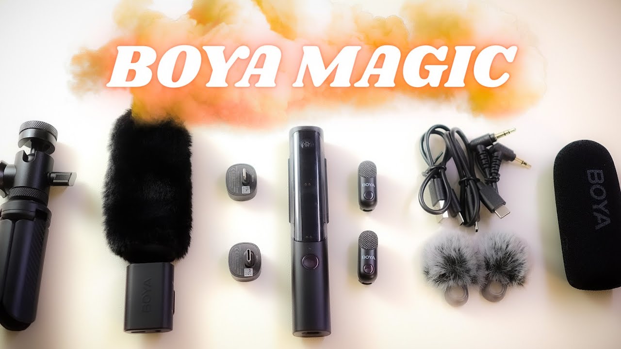 BOYA Creates a MAGIC Wireless Microphone System With AI Power