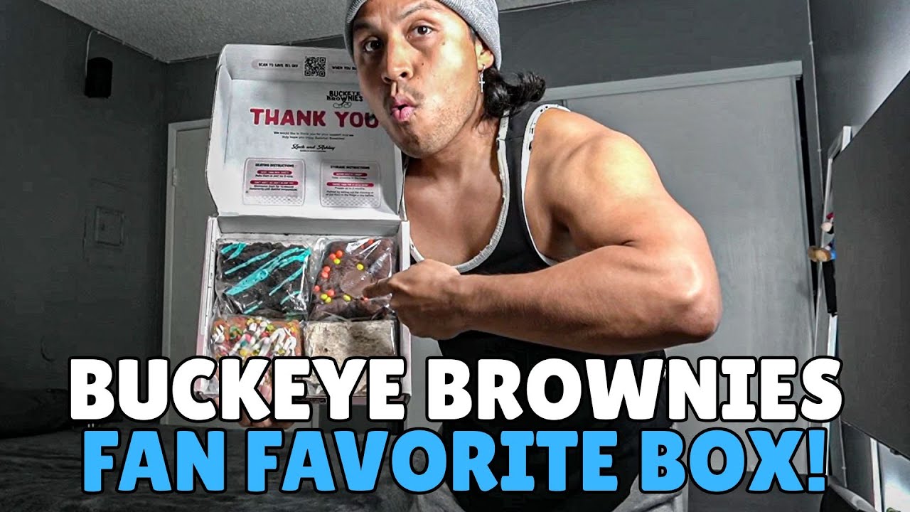 BUCKEYE BROWNIES MUKBANG (FAN FAVORITE BOX)