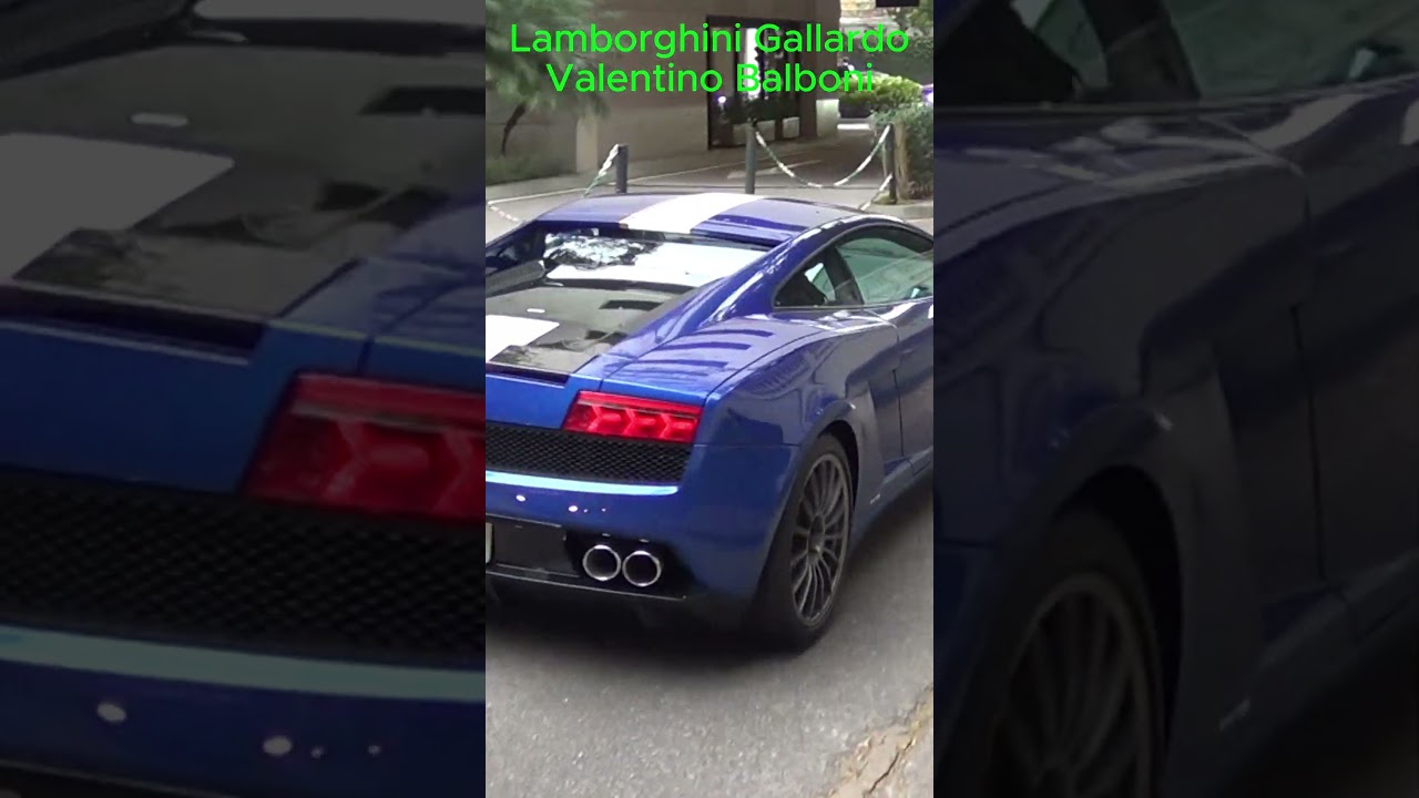 * RAR&Iacute;SSIMA LAMBORGHINI GALLARDO LP-550-2 VALENTINO BALBONI E SEU MOTOR V10 | 250 UNIDADES NO MUNDO