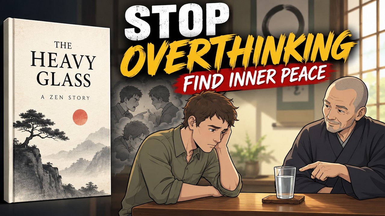 How to Stop Overthinking and Find Inner Peace | The Heavy Glass Parable | Zen Story