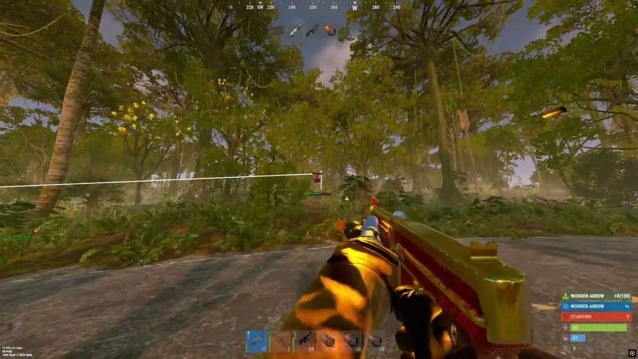 RUST STEAM RAGE CHEATING WITH BLUME