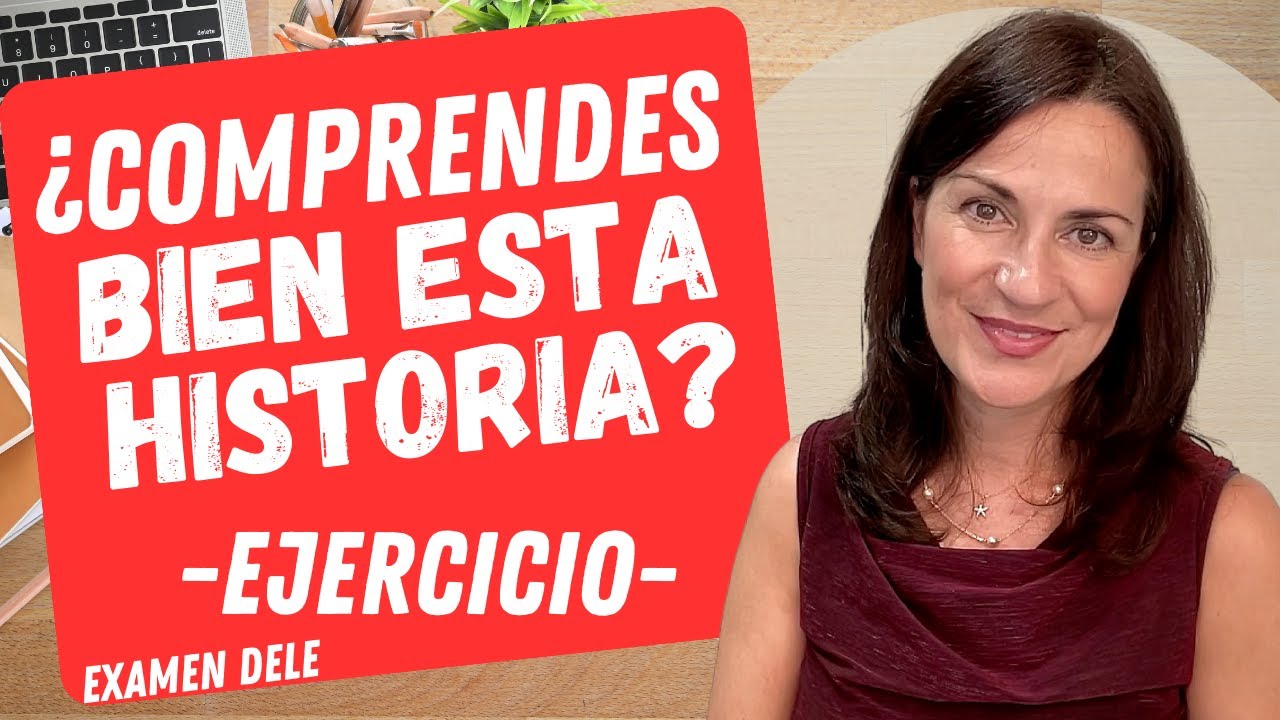 🔶 Ejercicio de comprensión auditiva. -Examen DELE-