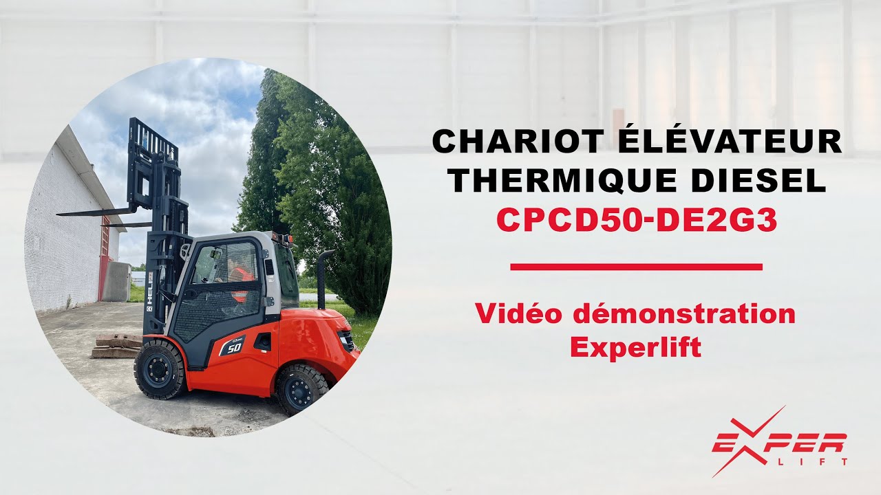 Chariot élévateur thermique CPCD50-DE2G3 - Heli