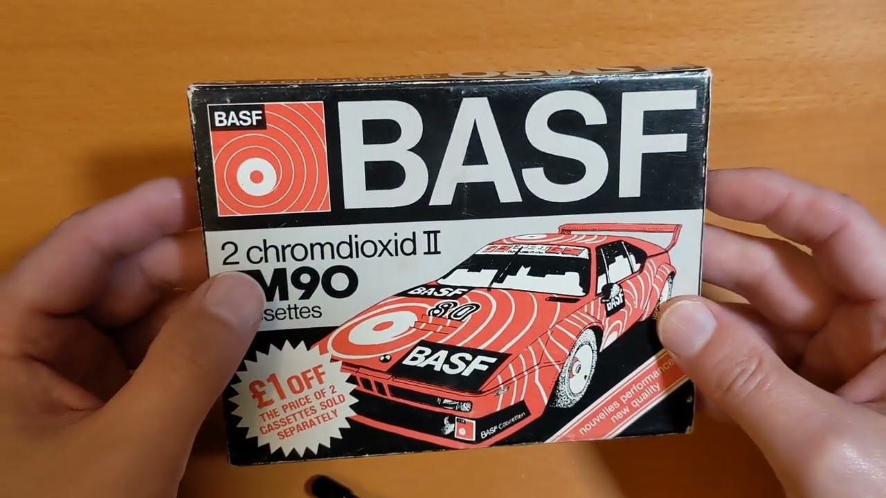 Кассеты BASF Chromdioxid II. Распаковка.